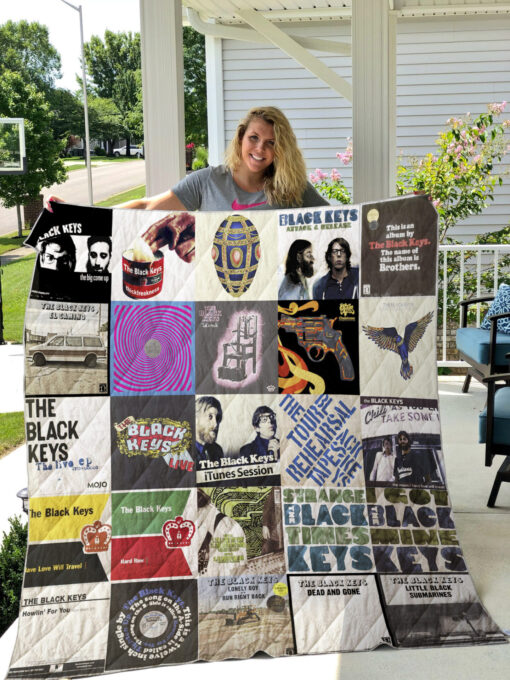 The Black Keys Quilt Blanket Quilt Rze2