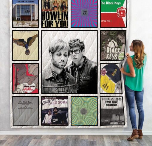 The Black Keys Blanket Quilt Rze2