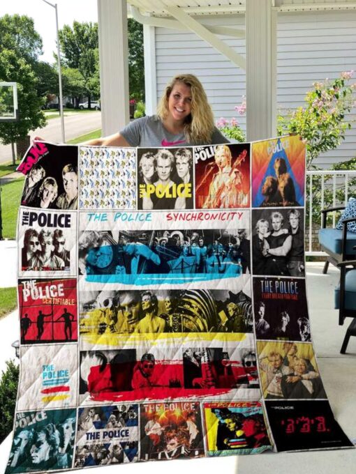 The Police Band Blanket Quilt Rze2