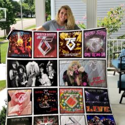 Twisted Sister Blanket Quilt Rze2