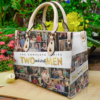 Two and a Half Men Leather Bag Rze2