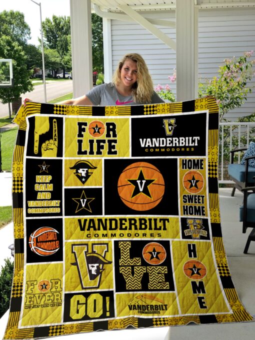 Vanderbilt Commodores Quilt  Blanket Quilt  Rze2