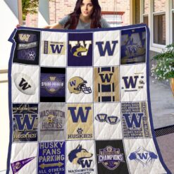 Washington Huskies Quilt  Blanket Quilt B20