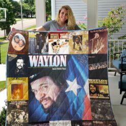 Waylon Jennings Blanket Quilt B20
