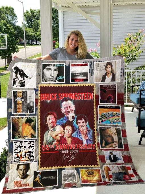 Bruce Springsteen Lover Blanket Quilt TN