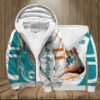 Miami Dolphins a00 Fleece Jacket M08