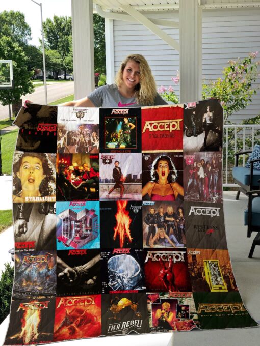 Accept  Blanket Quilt Rze2