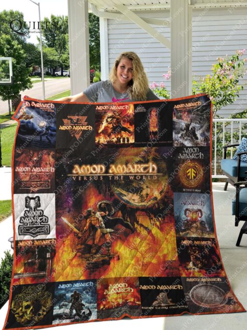 Amon Amarth Blanket Quilt Rze1