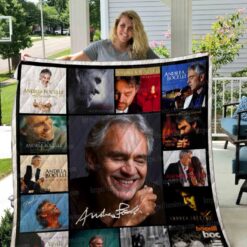 Andrea Bocelli 1 Quilt Blanket Quilt Rze1