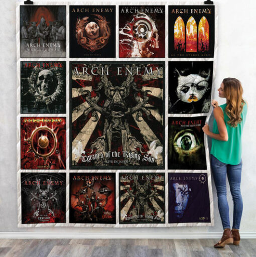 Arch Enemy 2 Blanket Quilt Rze1