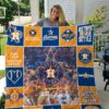 Houston Astros Best  Quilt  Blanket Rze2