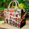 Cleveland browns Leather Bag MIH08