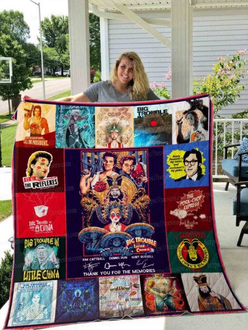 Big Trouble In Little Rze2ina Blanket Quilt Rze1