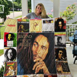 Bob Marley Quilt Blanket Quilt Rze2