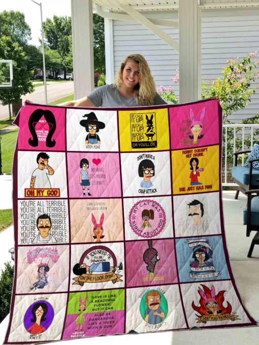 Bob's Burgers 1 Blanket Quilt Rze1