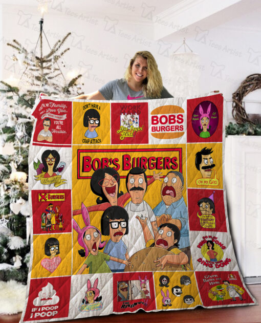 Bob's Burgers 2 Blanket Quilt Rze1