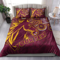 Brisbane Broncos Bedding Set Rze2