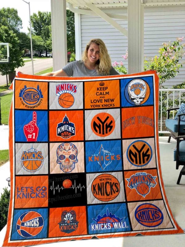 New York Knicks 2 Blanket Quilt B19