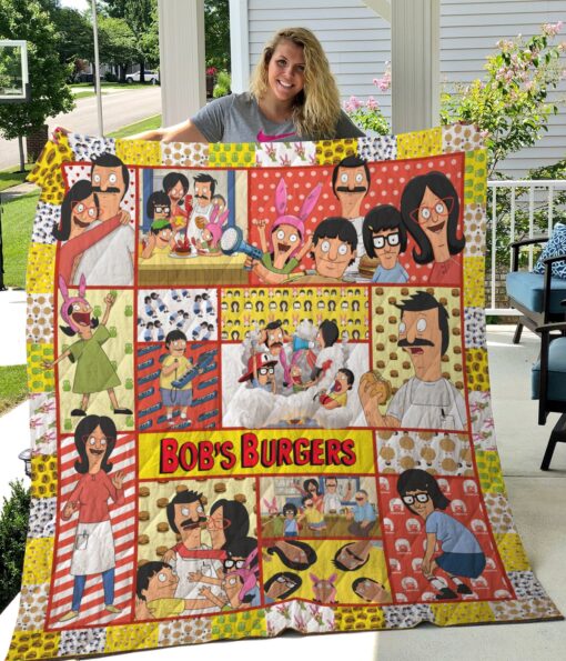 Bob's Burgers 3 Blanket Quilt Rze1