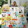 Snoopy Love 2 Blanket Quilt M08