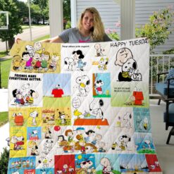 Snoopy Love 2 Blanket Quilt M08