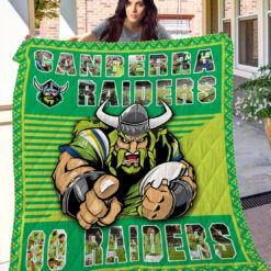 Canberra Raiders Lover Blanket Quilt Rze2