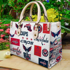 Washington Capitals Hand Leather Bag Rze2