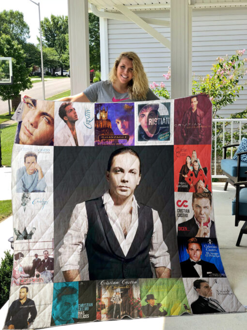 Cristian Castro Blanket Quilt B23