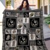 Collingwood Magpies Blanket Quilt Rze2