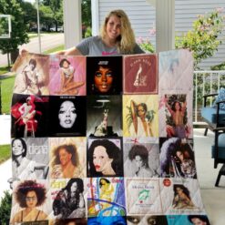 Diana Ross Quilt Blanket Quilt Rze1
