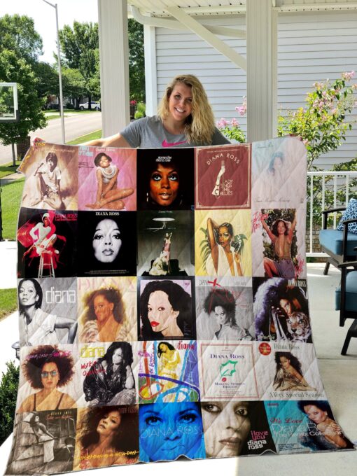 Diana Ross Blanket Quilt Rze2