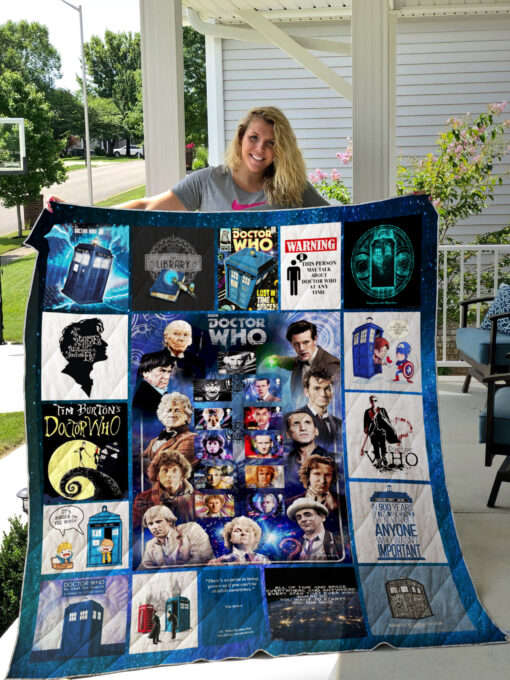 Doctor Who Blanket Quilt Rze1