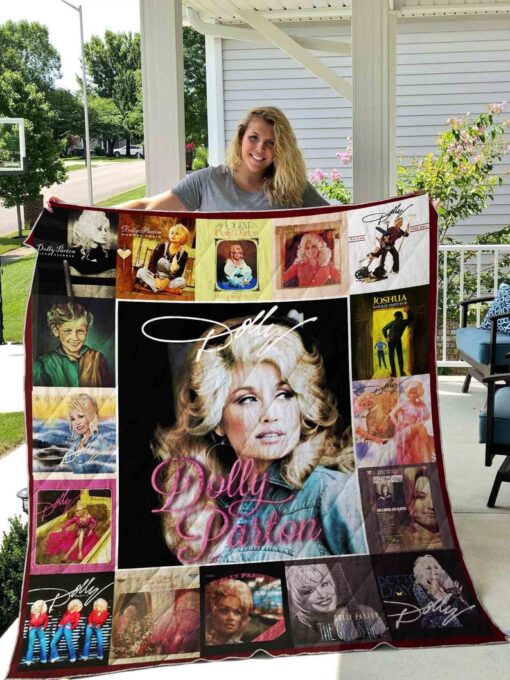 Dolly Parton Blanket Quilt TN