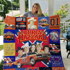 The Dukes of Hazzard Show Blanket Quilt Rze2