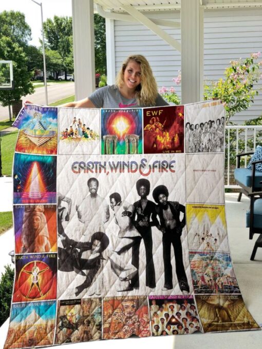 Earth, Wind & Fire Blanket Quilt TN