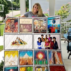 Earth, Wind & Fire Quilt Blanket Quilt Rze2