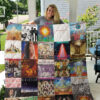 Earth, Wind & Fire lover Blanket Quilt Rze2