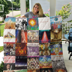 Earth, Wind & Fire lover Blanket Quilt B22