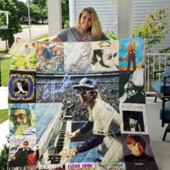 Elton John Blanket Quilt B21