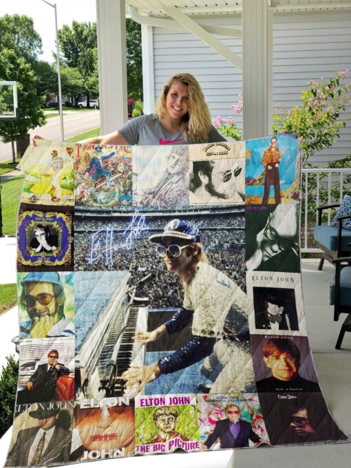 Elton John Blanket Quilt B21