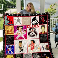 Elvis Presley Quilt love Blanket Quilt Rze2