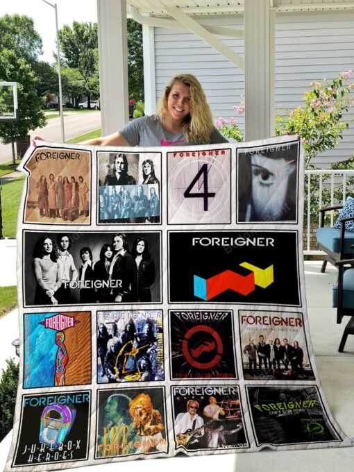 Foreigner Blanket Quilt Rze1