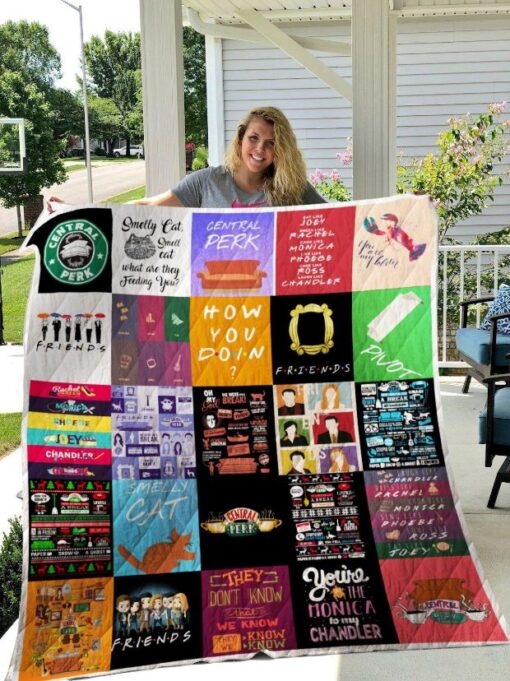Friends Tv Show 2 Blanket Quilt Rze1