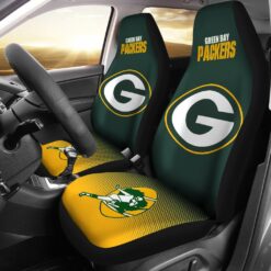 Green Bay Packers Lover Leather Seat Covers Rze2