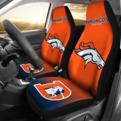 Denver Broncos  Lover Car Seat Covers Rze2