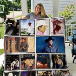 George Strait Quilt  Blanket Quilt Rze2