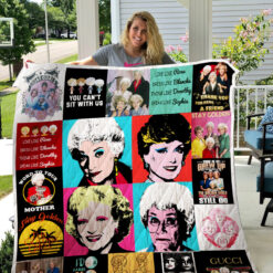 The Golden Girls a0 Blanket Quilt Rze1