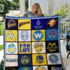 Golden State Warriors Blanket Quilt TN