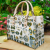 Green Bay Packers Leather Hand Bag Rze2
