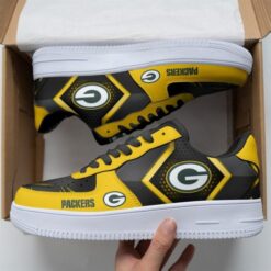 Alternative view of Green Bay Packers g11 Air Force 1 Shoes B22